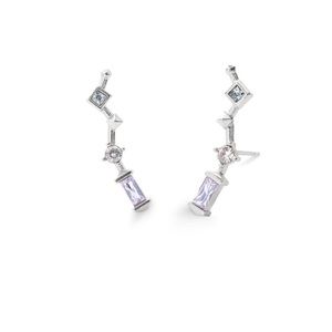 Kendra Scott Sutton lilac mix ear crawlers
